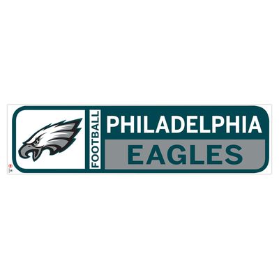 Philadelphia Eagles 90'' x 23'' Team Logo Repositionable Wall - Decal