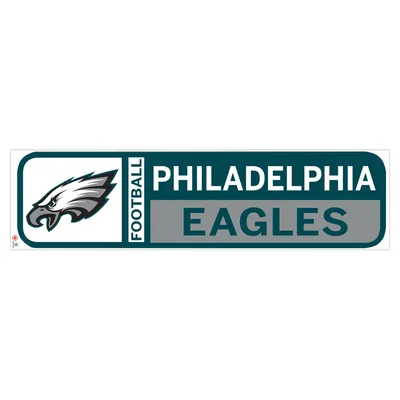 Philadelphia Eagles 90 `` x 23 '' Team Logo Repositionable Wall - Decal