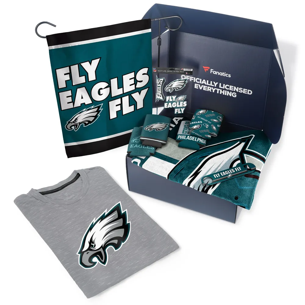 Lids Philadelphia Eagles Fanatics Pack Tailgate Game Day Essentials T-Shirt  Gift Box - $107+ Value