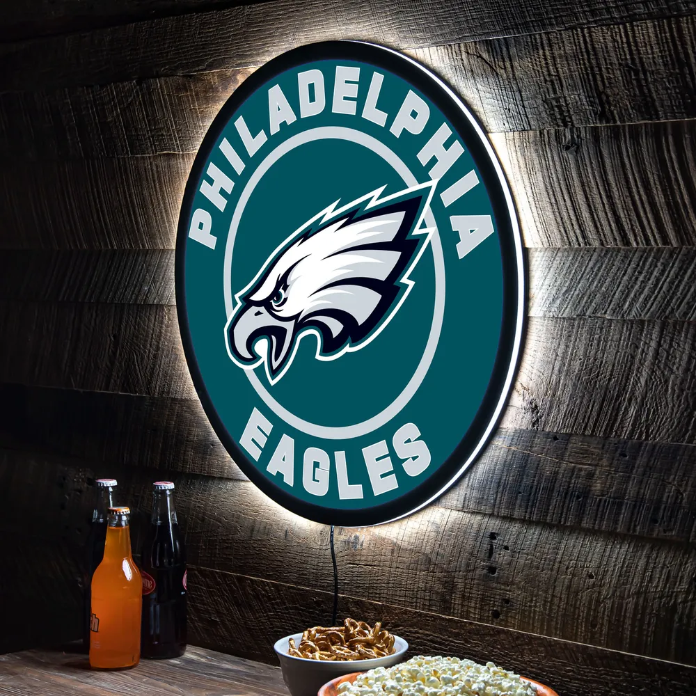 Lids Philadelphia Eagles LED XL Round Wall Décor