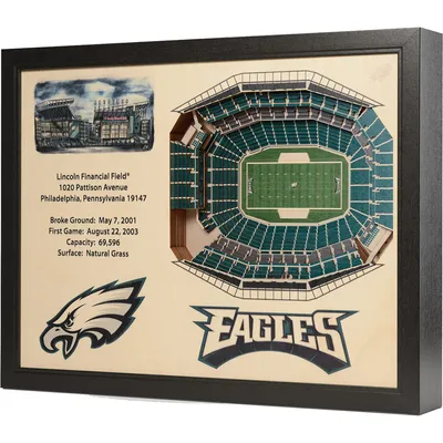 Philadelphia Eagles Lincoln Financial Field 25.5" x 19.5" Stadium Views Wall Art