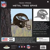 Philadelphia Eagles Metal Garden Art Helmet Spike