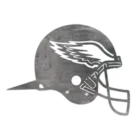 Philadelphia Eagles Metal Garden Art Helmet Spike