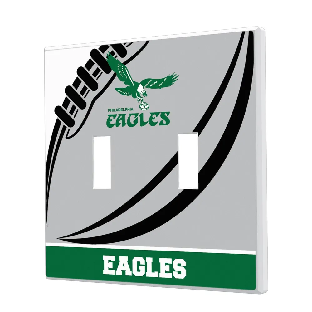 Lids Philadelphia Eagles Passtime Design Double Toggle Lightswitch Plate