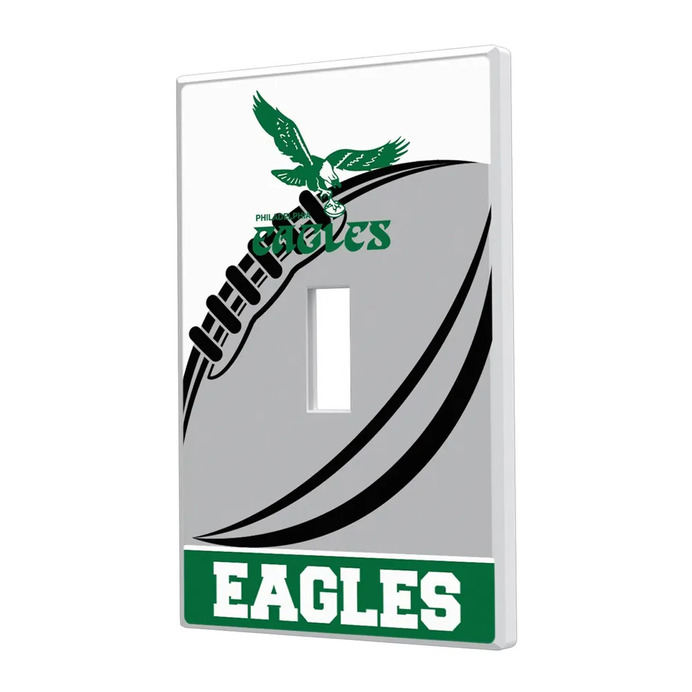 Philadelphia Eagles Legendary Design Double Toggle Lightswitch Plate