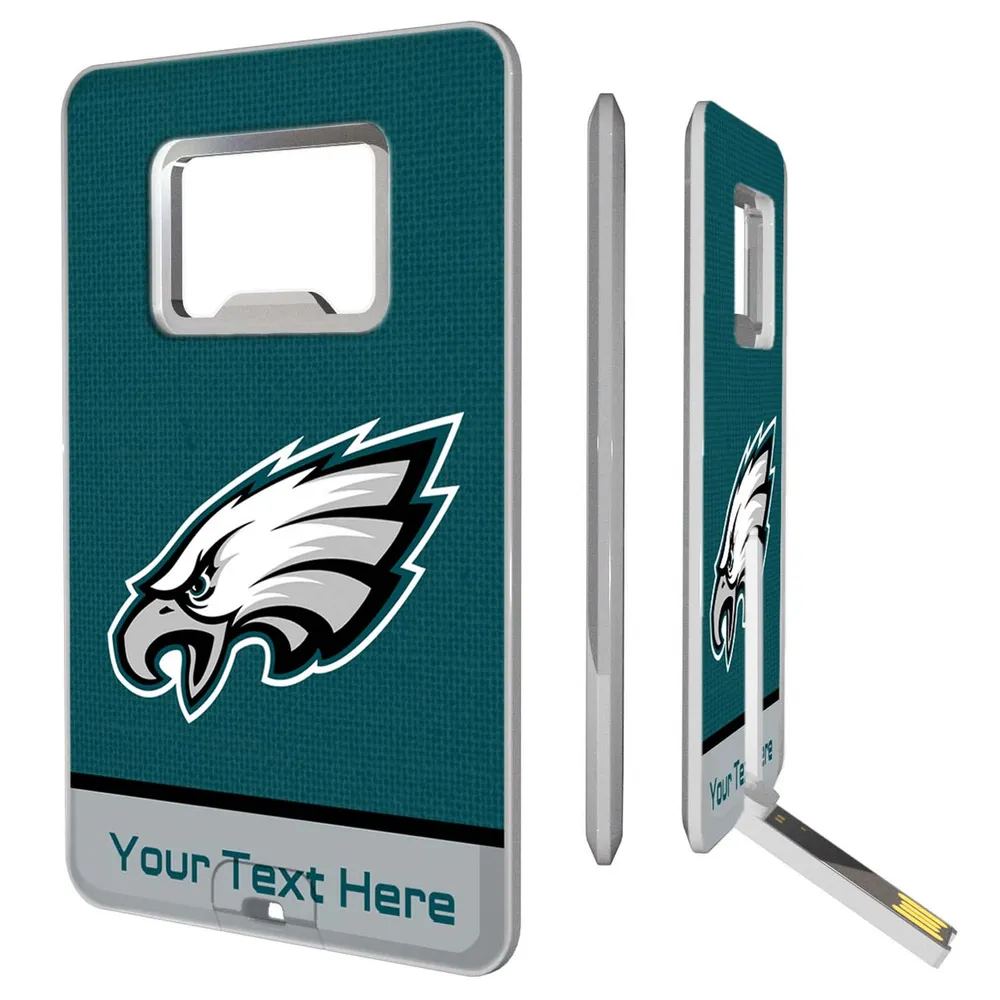 Lids Philadelphia Eagles Personalized Credit Card USB Drive & Bottle Opener