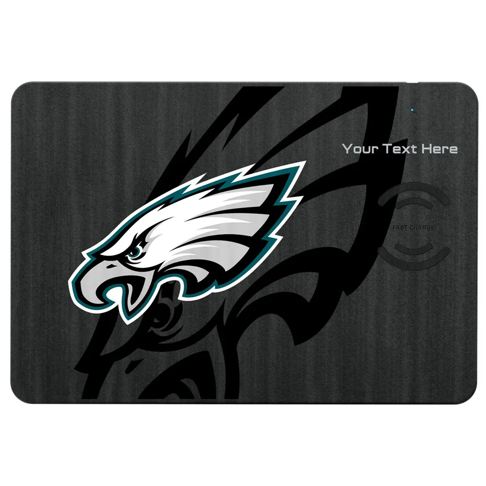 Lids Philadelphia Eagles Personalized Wireless Charger & Mouse Pad