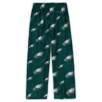 Chicago Bears Preschool Allover Logo Flannel Pajama Pants - Navy Blue