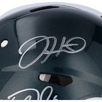 Philadelphia Eagles Quarterbacks Autographed Riddell Speed Authentic Helmet with 5 Signatures