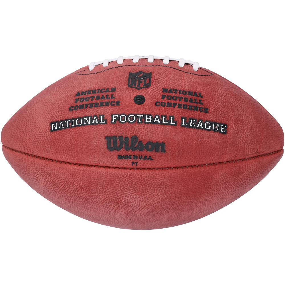 Philadelphia Eagles Quarterbacks Autographed Wilson Full Color Duke Football with 5 Signatures