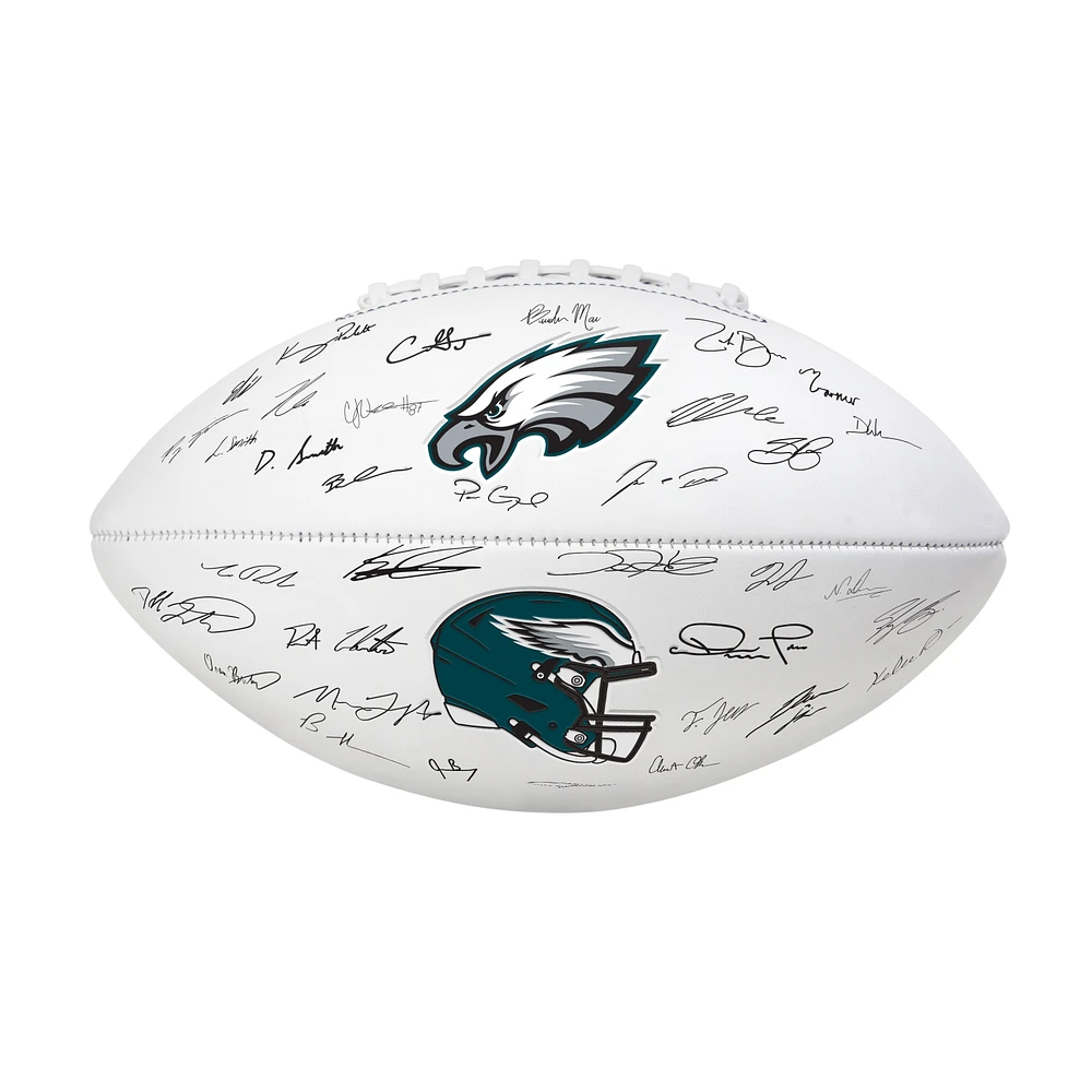 Ballon de football signature des Philadelphia Eagles