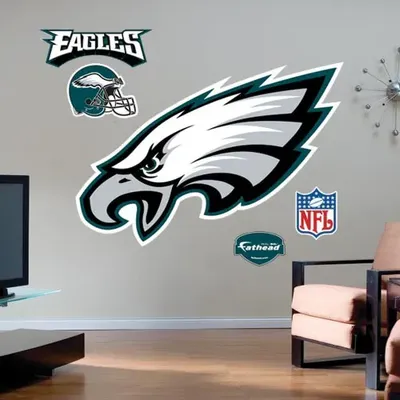 Philadelphia Eagles Team Logo Fathead Wall Sticker