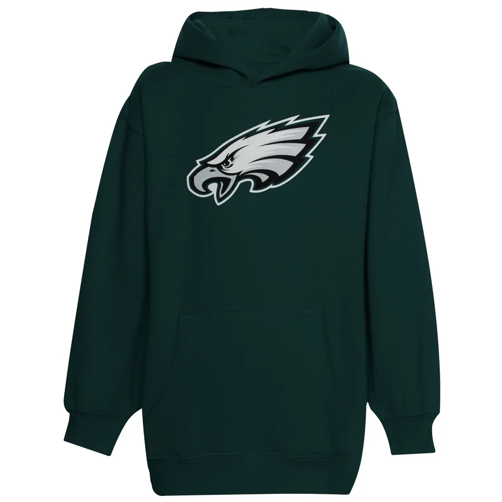 Lids Philadelphia Eagles Big & Tall Logo Pullover Hoodie - Midnight Green