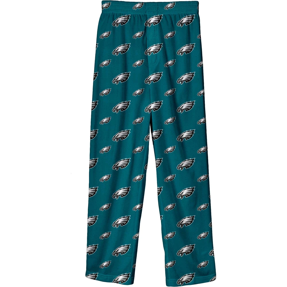 Pantalon de pyjama vert l'équipe des Eagles Philadelphie pour enfants d'âge préscolaire