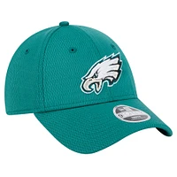 Casquette ajustable New Era Main 9FORTY des Philadelphia Eagles pour enfants d'âge préscolaire