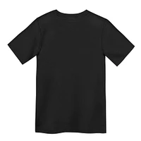 T-shirt Nike noir pour enfant Philadelphia Eagles Super Bowl LIX Champions Lombardi Trophy