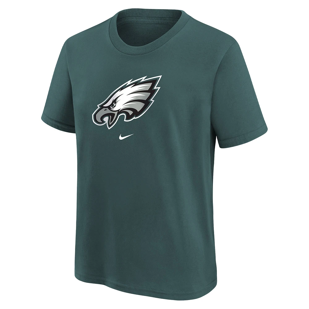 Preschool Nike Green Philadelphia Eagles Team Wordmark T-Shirt