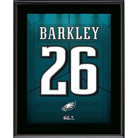 Saquon Barkley Philadelphia Eagles 10.5" x 13" Jersey Number Sublimated Player Plaque