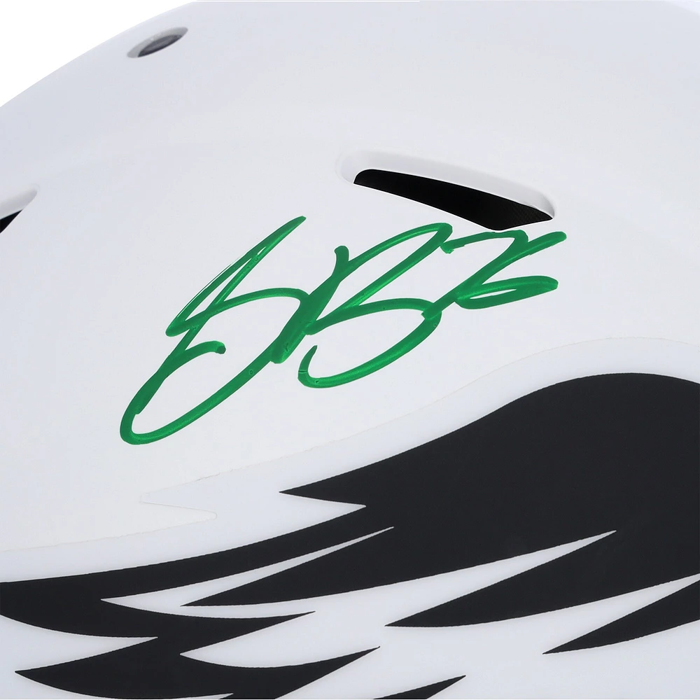 Saquon Barkley Philadelphia Eagles Autographed Riddell Lunar Eclipse Speed Authentic Helmet
