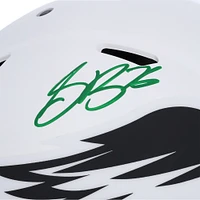 Saquon Barkley Philadelphia Eagles Autographed Riddell Lunar Eclipse Speed Authentic Helmet