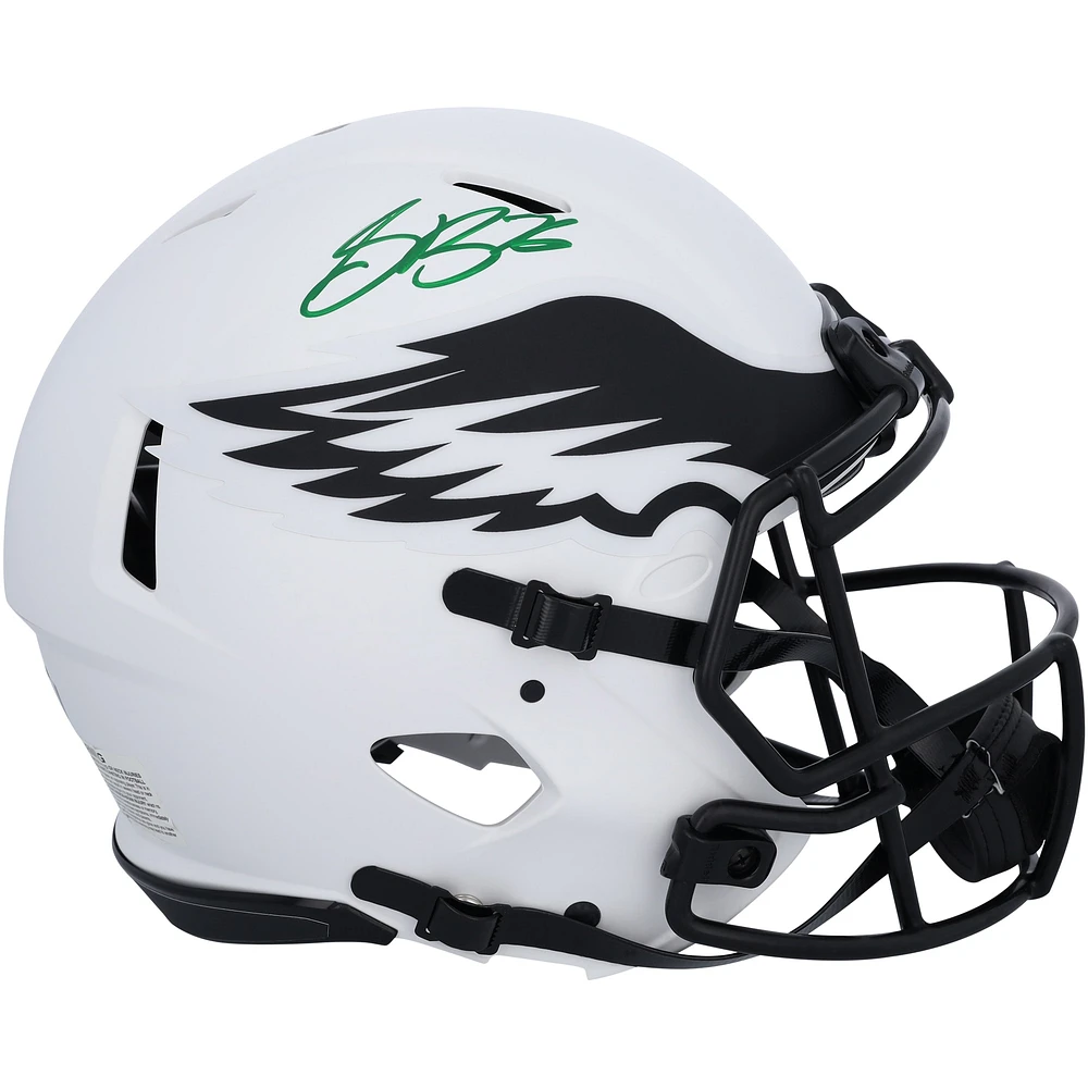 Saquon Barkley Philadelphia Eagles Autographed Riddell Lunar Eclipse Speed Authentic Helmet