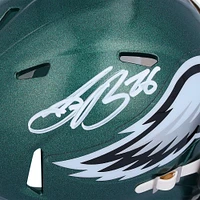 Saquon Barkley Philadelphia Eagles Autographed Riddell Speed Mini Helmet