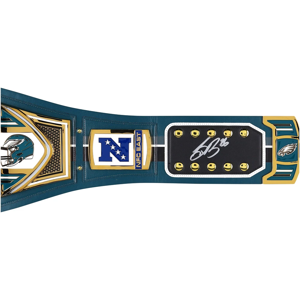 Saquon Barkley Philadelphia Eagles Autographed WWE Title Belt 