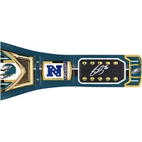 Saquon Barkley Philadelphia Eagles Autographed WWE Title Belt 