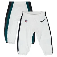 Saquon Barkley Philadelphia Eagles Game-Used White Nike Pants vs. Carolina Panthers on December 8, 2024