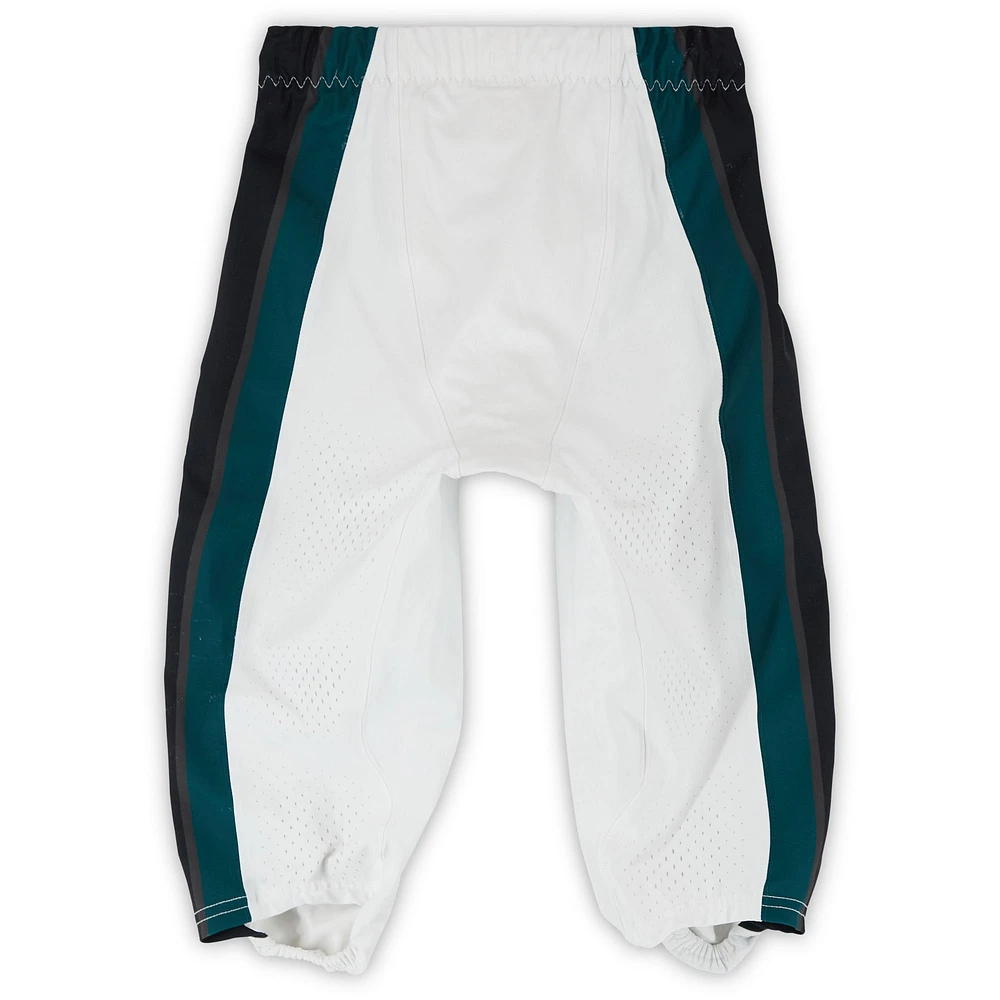 Saquon Barkley Philadelphia Eagles Game-Used White Nike Pants vs. Pittsburgh Steelers on December 15, 2024