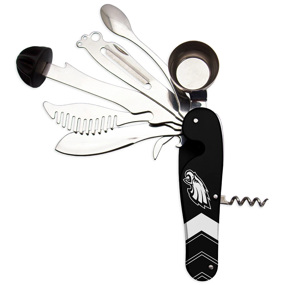 The Sports Vault Philadelphia Eagles - 8-Piece Bartender Multi-Tool