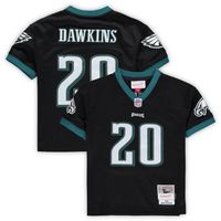 Toddler Mitchell & Ness Brian Dawkins Black Philadelphia Eagles 2004 Retired Legacy Jersey