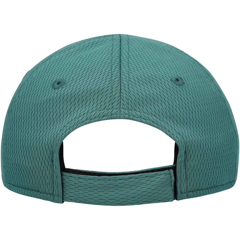 Toddler New Era Midnight Green Philadelphia Eagles Main 9FORTY Adjustable Hat