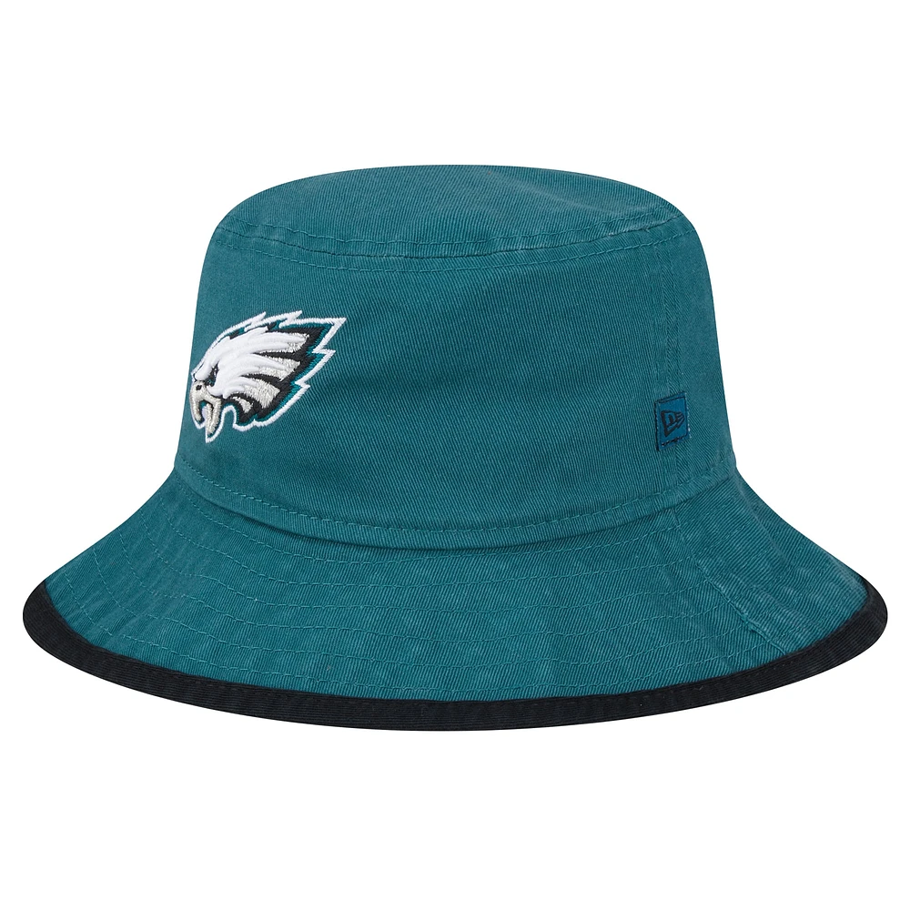 Toddler New Era Midnight Green Philadelphia Eagles My 1st Bucket Hat