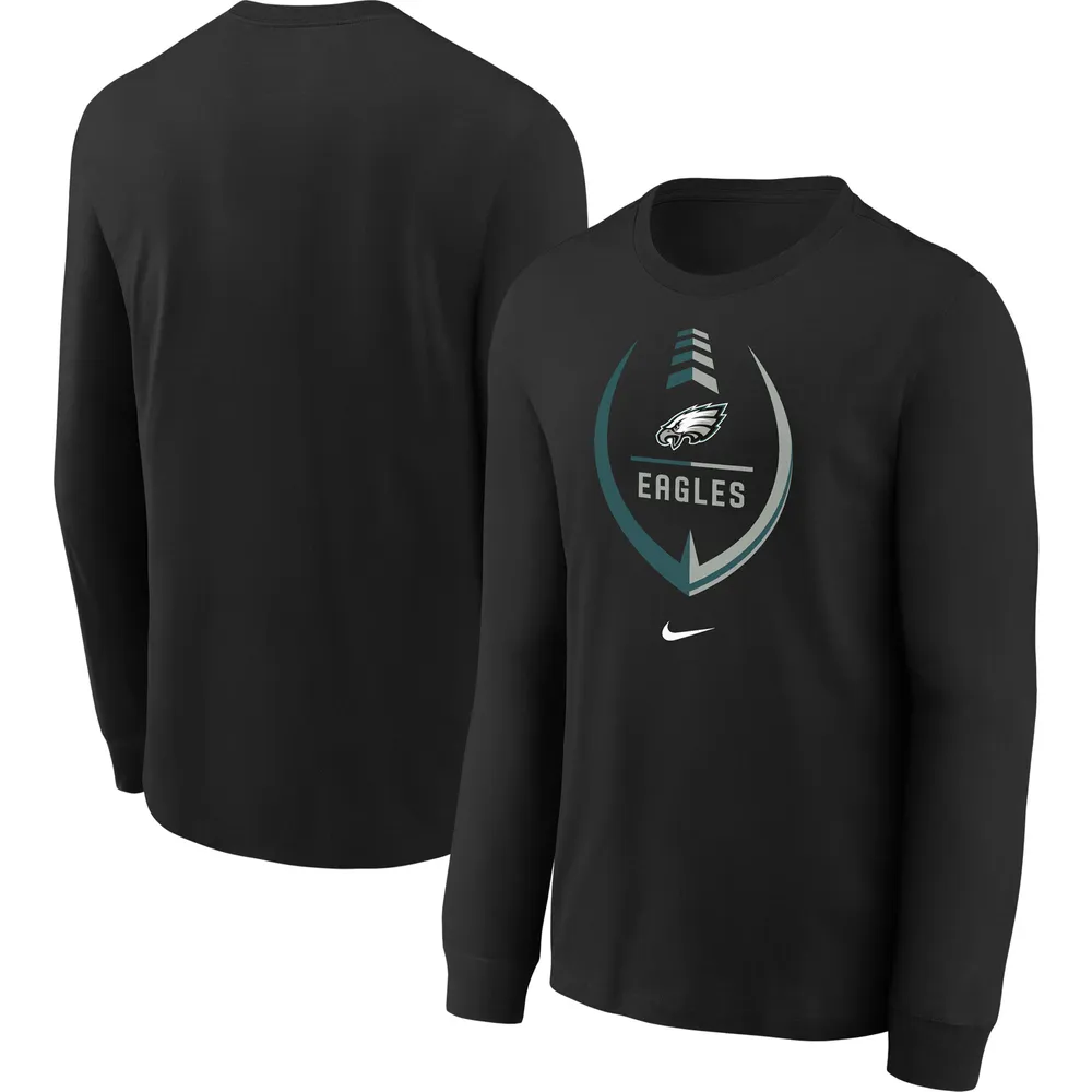 Lids Philadelphia Eagles Nike Toddler Icon Long Sleeve T-Shirt