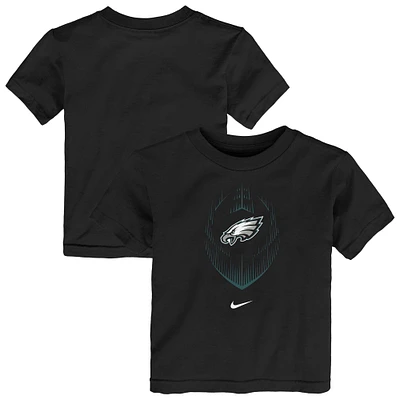 T-shirt Nike noir pour enfant Philadelphia Eagles Legend Icon Performance