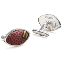 Philadelphia Eagles Tokens & Icons Game-Used Football Cuff Links