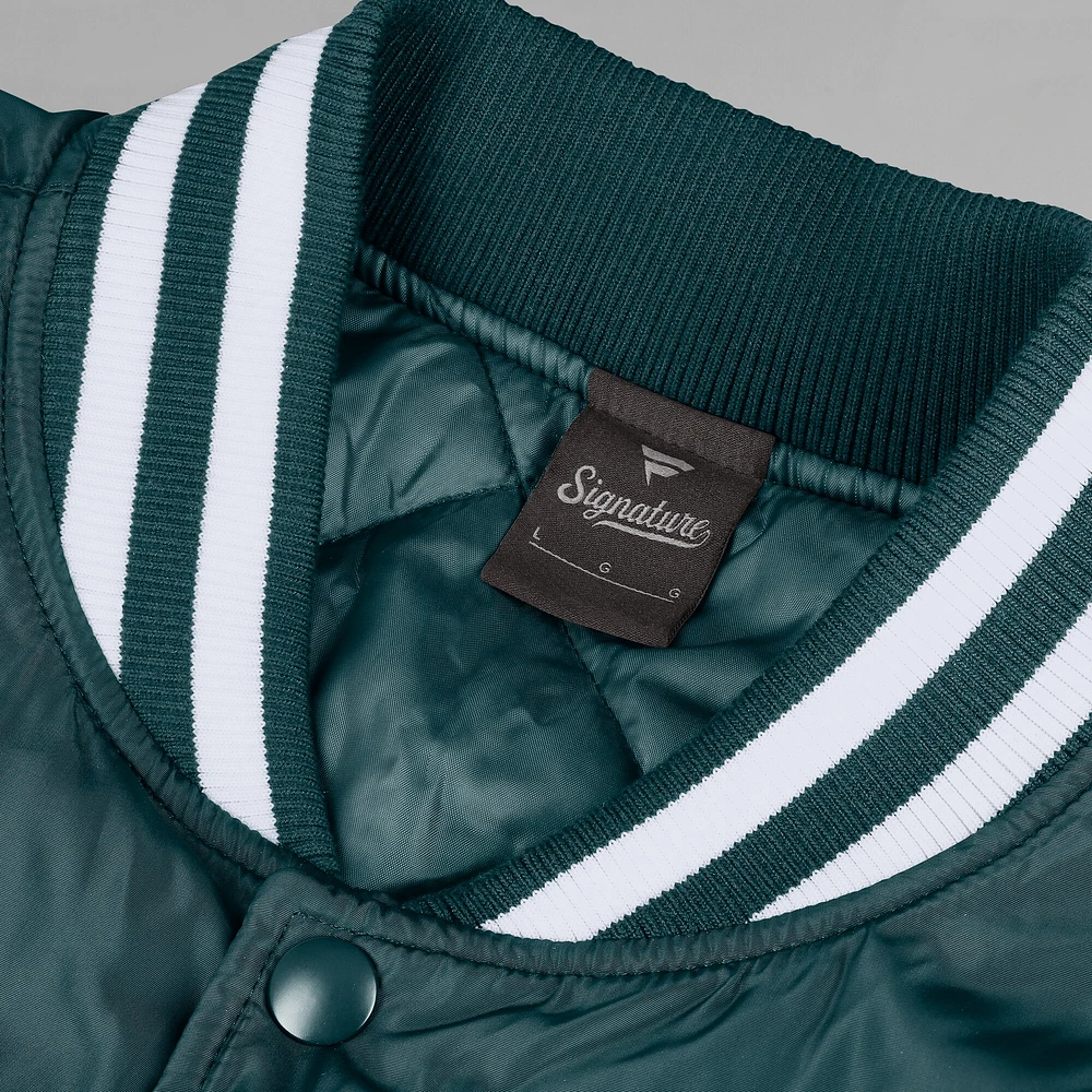 Veste unisexe à boutons-pression Philadelphia Eagles Elements Elite verte Fanatics