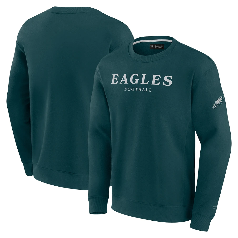 Sweat-shirt en polaire unisexe Fanatics Midnight Green Philadelphia Eagles Elements Unlimited