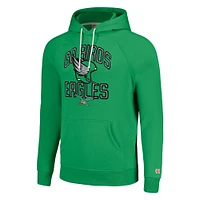 Unisex Homage Philadelphia Eagles Hyperlocal Raglan Pullover Hoodie