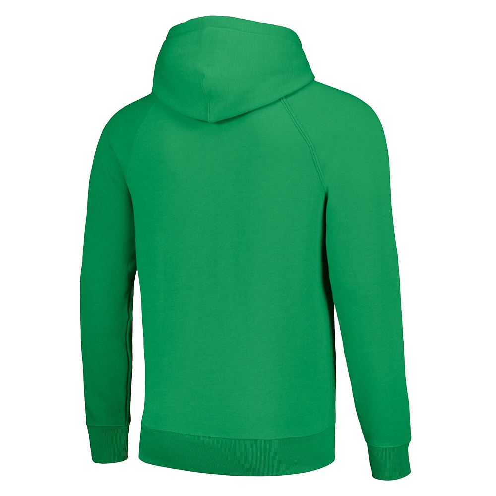 Unisex Homage Philadelphia Eagles Hyperlocal Raglan Pullover Hoodie