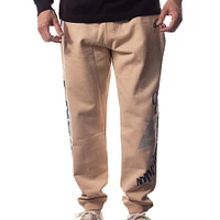 Pantalon de jogging unisexe The Wild Collective crème Philadelphia Eagles Heavy Block Graphic Jogger