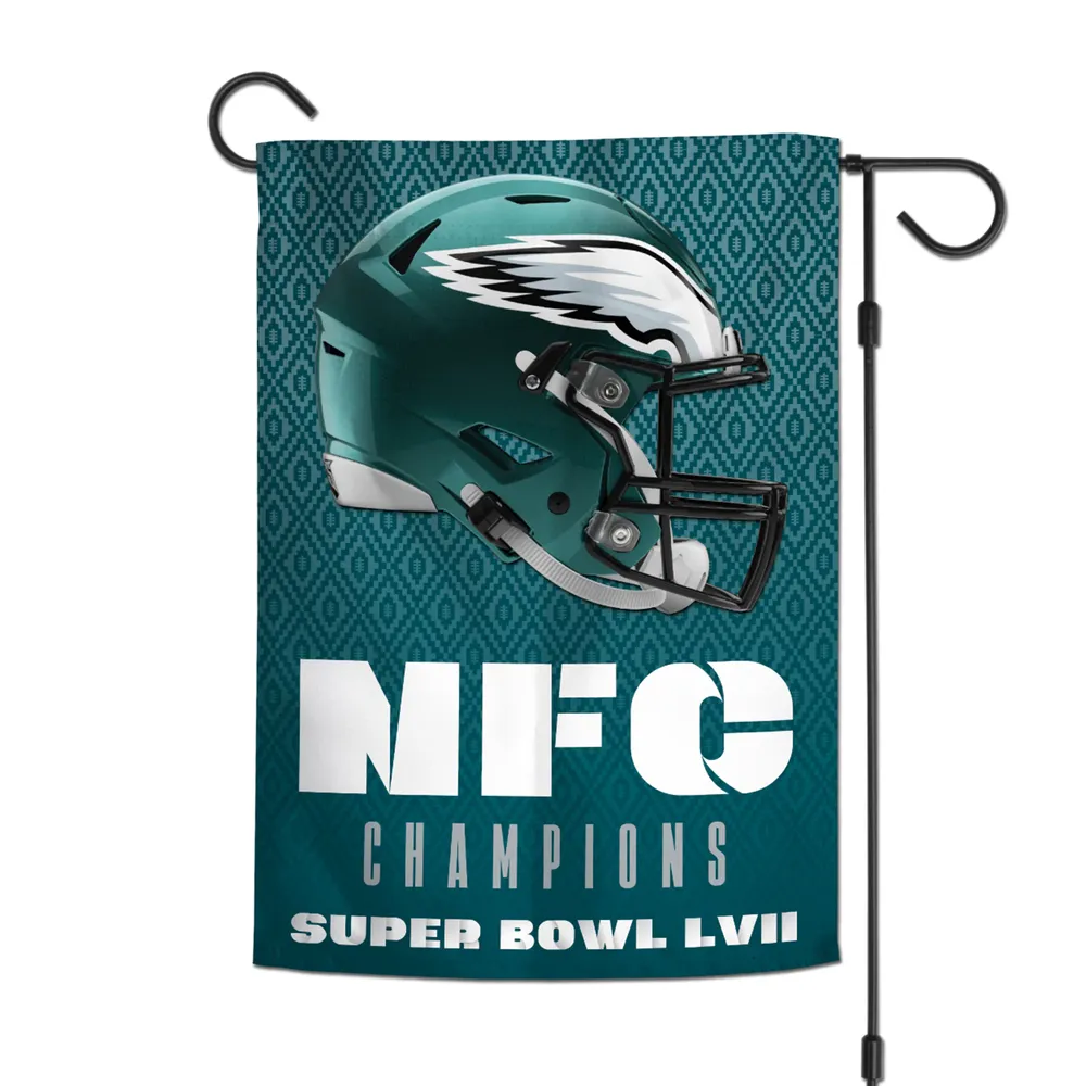 Lids Philadelphia Eagles WinCraft 2022 NFC Champions 12'' x 18'' Two-Sided  Garden Flag