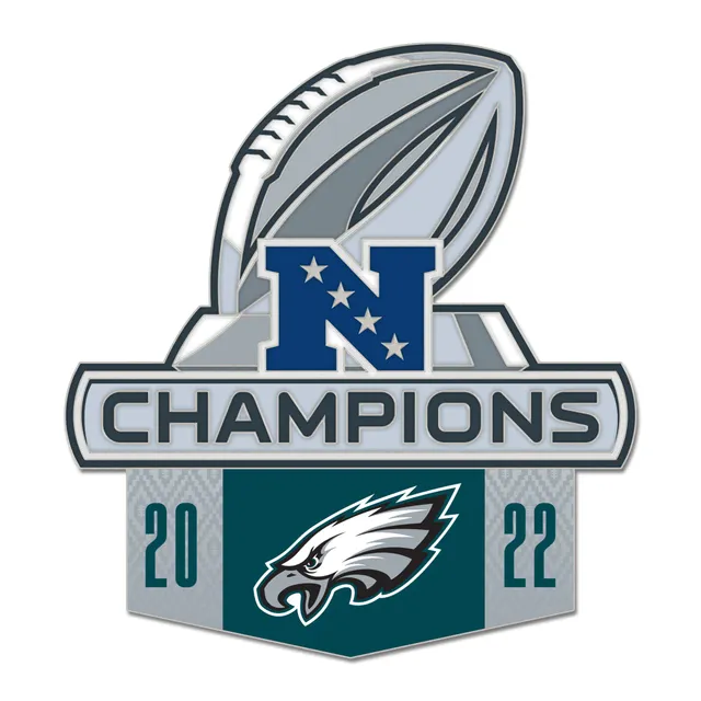 WinCraft Philadelphia Eagles 2022 NFC Champions Oval Tailgate Hitch Cover