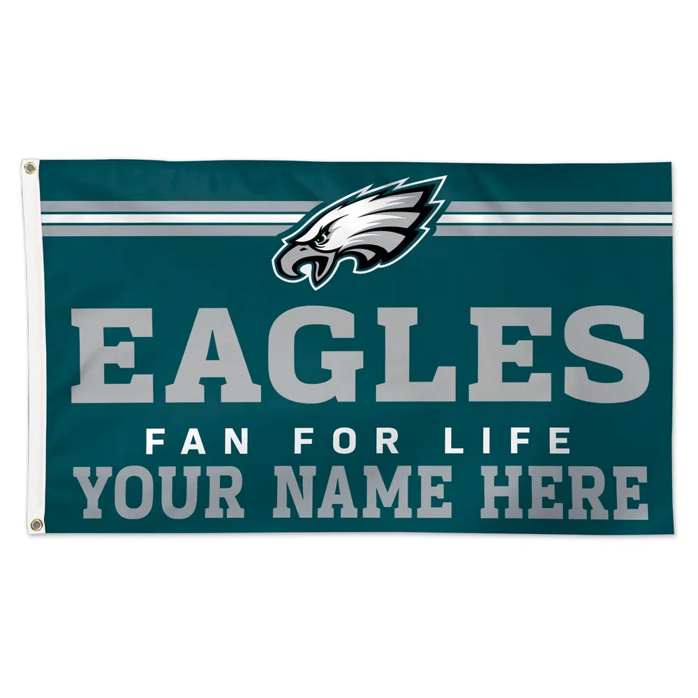 Men's Fanatics Branded Gray Philadelphia Eagles Personalized Name