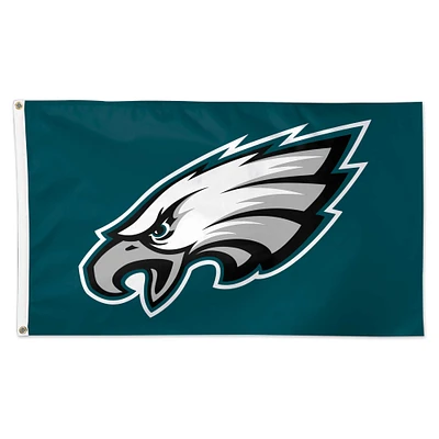 WinCraft Philadelphia Eagles Drapeau de luxe simple face 3 pi x 5 pi