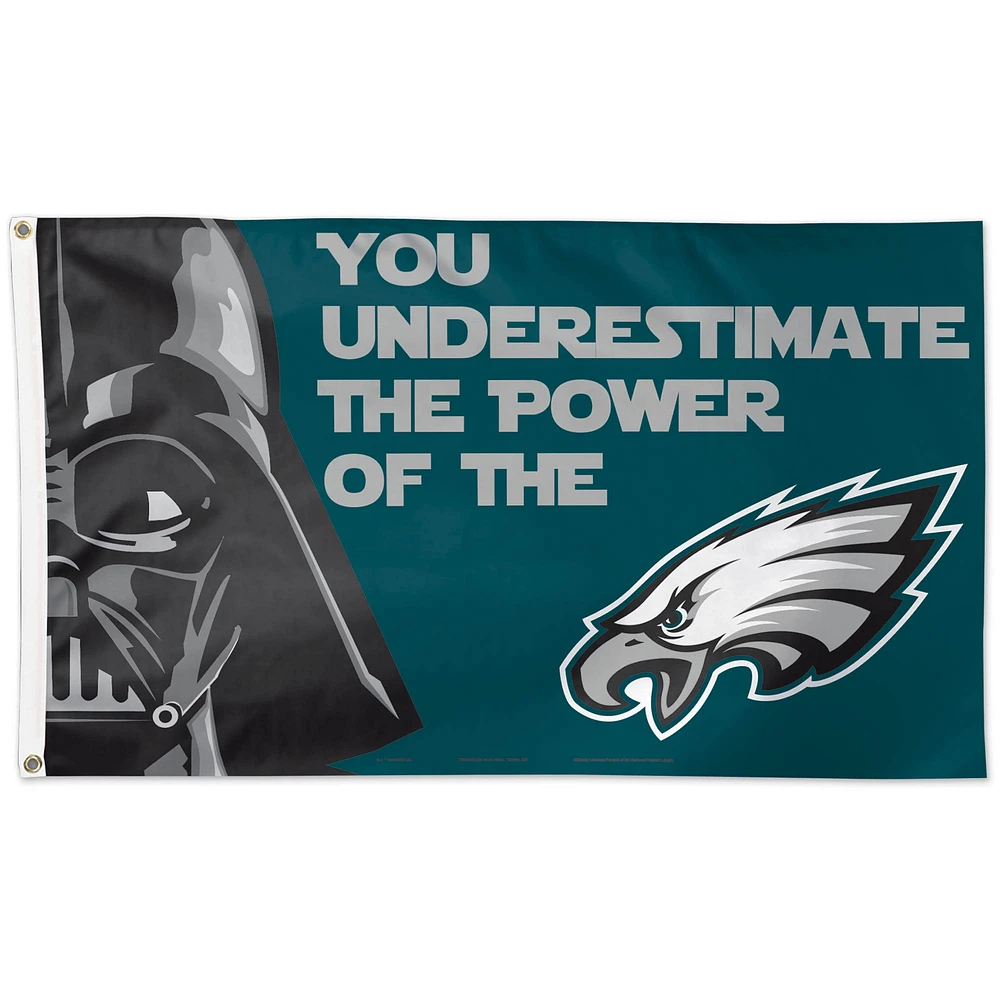 WinCraft Philadelphia Eagles 3' x 5' Star Wars Deluxe - Drapeau simple face