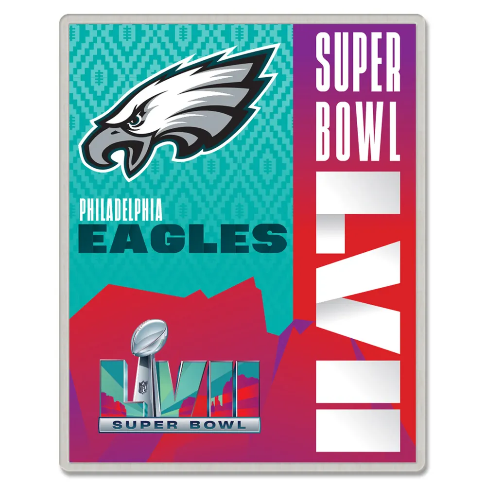 NFL Super Bowl LVII Chiefs vs Eagles Collectible Large Pin LVII