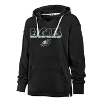 47 Brand Philadelphia Eagles Hoodie - Black - X-Large