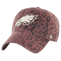 Casquette ajustable Tawny Clean Up des Philadelphia Eagles '47 Brown pour femme